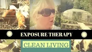 Panic free day, clean living, animals and foraging