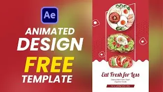 Motion Graphic After Effect Free template | Aftereffect Tutorial | Freepik