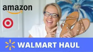 Walmart Clothing Haul along with Amazon and Target Summer Finds | Fashion over 40 Summer 2022