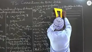 Exercices -Terminale S2- PC: Correction BAC 2022 / Acides carboxyliques /Cinétique Chimique /M. Diop