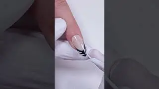 Easy French Nail Tutorial Using Gel Liner#rarjsm #rarjsmgelpolish #nailshorts #frenchnailtutorial