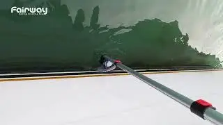 【Fairway SEA Underwater Handheld Power Scrubber】Boat Cleaning - Water Line Cleaning - Short