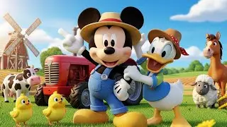 Mickey Mouse and Donald&rsquo;s Happy Farm Adventure | Fun Kids Cartoon Farm Story