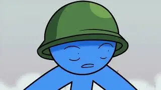 Blue team vs Red team world lll battle stick fight by @RedAntzGameStudio all parts