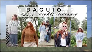 Baguio City 4days 3nights chill itinerary || Parks ||  Cafe || City Of Pines 🌲 || #baguiocity