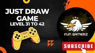 Just Draw Game | Level 31 to 42 | #gamingvideos #like #subscribe #games @FunGamerz824