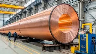 How It's Made: Welding Wire (Under 20 Tons of Pressure!)