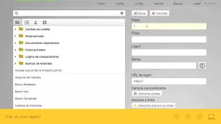 Keeper&reg; - Gestor de Senhas - Web Vault (pt BR)