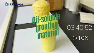 One-component polyurethane Oil-soluble grouting material
