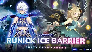 DLV MAX RUNICK ICE BARRIER: ULTIMATE CONTROL DECK WITH INSANE DRAWPOWER‼️Yu-Gi-Oh! Master Duel