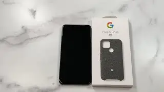 Официальный чехол для Google Pixel 5 &mdash; практически черный Распаковка и обзор