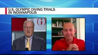 Olympic Diving Trials with USA Diving President Lee Michaud