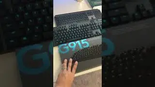Quick Review of Logitech G915 vs the MX Keys - Honest Review #shorts