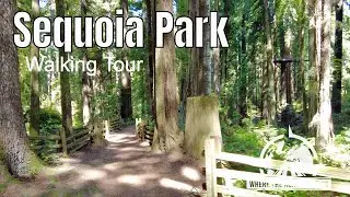 [4K] Sequoia Park, Eureka, CA - Walking Tour