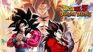 Dragon Ball Z Dokkan Battle: LR SSJ4 Goku & SSJ4 Vegeta Intro OST (Extended)