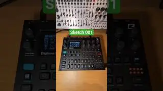 Sketch 001 with @WeAreElektron #Digitone2 #electronicmusic #synthesizer #elektron #digitone #beats