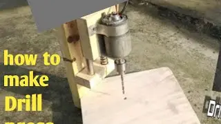 how to make powerful Drill press machine from 775 motor DIY || kaise banaye drill press machine