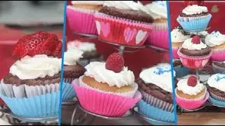 Eggless Cupcakes Recipe with Cream Frosting you will ever need!