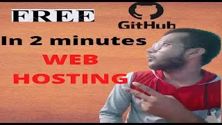 Free website hosting on git hub pages