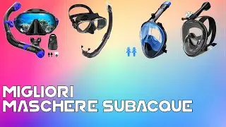 MIGLIORI MASCHERE SUBACQUE LUGLIO 2021 AMAZON