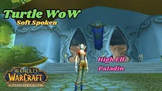 Turtle WoW Mysteries of Azeroth 🌙 Relaxing High Elf Paladin Leveling (Sleepy Gameplay)