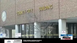 County-City Building, Courthouses, Law Building closed due to lack of heat