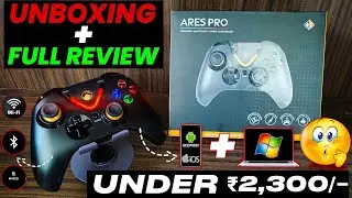 BEST GAMING CONTROLLER FOR ANDROID PC & IPHONE 🔥UNBOXING 🎁 HANDCAM AND GAMING TEST🔥FULL REVIEW