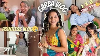 Garba vlog❤️Pointless vlog🤯🤣✨it was a fun day😅||Yashasvi Rajpoot|| 