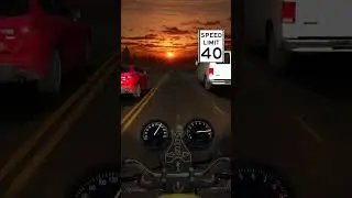 My worst luck driving a motorcycle #shorts #motorcycle #pov #traffic #gaming #lanesplitting