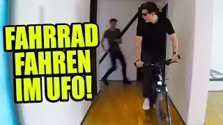 LONGBOARD & FAHRRAD FAHREN IM UFO