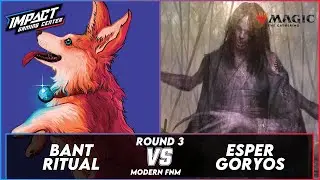 Bant Ritual VS Esper Goryos [PAPER] | Modern FNM from IGC RD 3 | Magic: the Gathering
