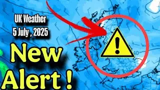 &ldquo;UK Weather Alert 🌧️ Heavy Rain & Wind &ndash; July 5&rdquo;⭕⚠️