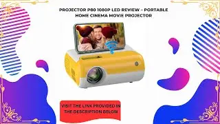 Projector P80 1080p LED Review &ndash; Portable Home Cinema Movie Projector