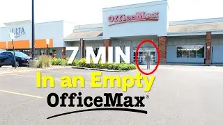 OfficeMax is still surviving post COVID, but how? if the store is this empty?