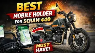 Best Mobile Holder for Scram 440 | Must-Have Bike Accessory for Touring & Daily Rides