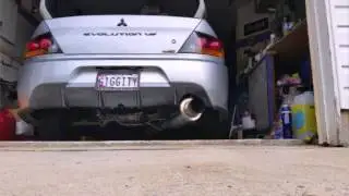 Evo 8 Megan exhaust vs. Straight pipe