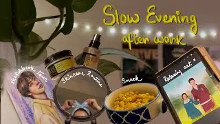 Life After my 9 to 5✨ Cleaning, Cooking, Drawing 🎀 Nighttime Skincare Routine🌙