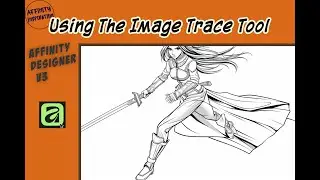 Using The Image Trace Tool in Affinity Designer V3 With AI Images