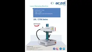 ACZET 20W Fiber Laser Marking Machine