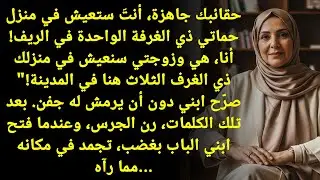 شنطك جاهزة، راح تسكن في بيت حماتي القديم. إحنا...