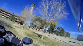 Base Housing at George AFB looks like a war zone