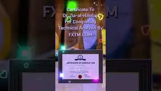 I Was Certified By Fxtm.Com In 2015 For Completing In-depth Technical Analysis Course.
