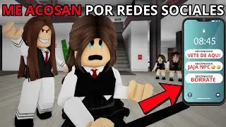 ME ACOSAN POR REDES SOCIALES 😢- Historias de Roblox Brookhaven RP