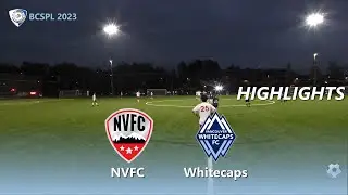 BCSPL Boys U14  NVFC vs Whitecaps Pre MLS Girls U18 (Highlights) 2023-10-19