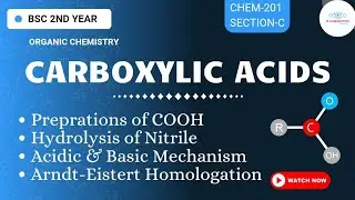 Carboxylic Acids 02 || BSc 2nd year || R-Chemistry #carboxylicacid 