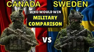 Canada vs Sweden Military Power Comparison 2025