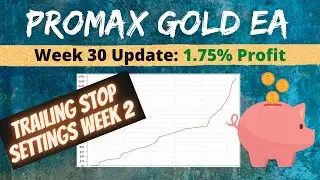 Promax Gold EA- Trailing Stop Settings week 2 Update: +1.75% Profit + Subscriber Updates