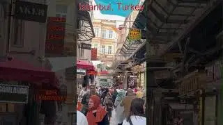 Exploring Istanbul's Vibrant Bazaar Streets | Walking Tour