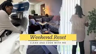 S2Ep33: Living Alone - Weekend Reset Pt 1 - Clean & Cook With Me - Motivation - @AbiyahBina