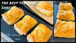 Easy Chicken Puffs | The nostalgic Homemade Snack | (Best Tea Time Snack of all times!)